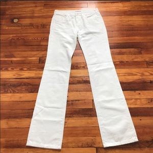 Vanessa Bruno white cotton jeans nwot